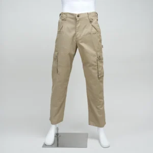 Factory Direct Delivery 7.5OZ FR Cargo Pants (FRC3301Khaki) 9 Pockets Waterproof HRC2 NFPA2112 Arc Flash Safety