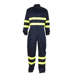 Factory Direct Flame-Retardant Cotton Coveralls Men’s Safety Workwear OEM ODM Custom for Bulk Orders