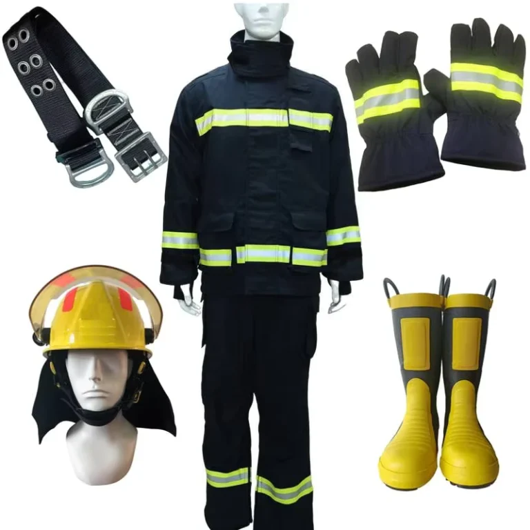 Factory-Direct-High-Quality-Price-Aramid-Fire-Fighting-Suit-Fireman-Clothes-Firefighter-Uniforms