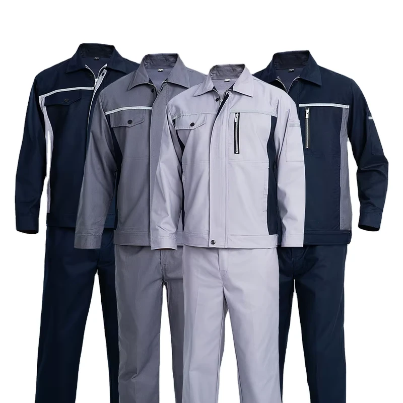 Factory Direct Safety Protective Work Clothes for Men Car Repair Durable Work Uniform Suits