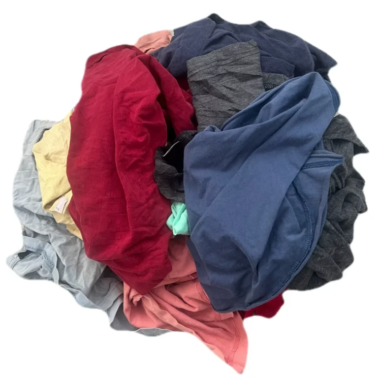 Factory-Direct-Sale-Textile-Waste-White-Cotton-Rags-Dark-Colored-T-shirt-100-Cotton-Rags-of-Industrial-Cleaning-Rag
