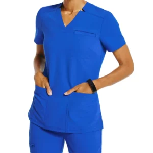 Factory Direct Supplier Woven Soft Breathable Stretch Workwear Uniform for Hospital Medical Slim Fit Nursing Scrubs
