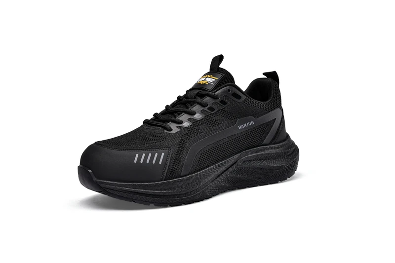 Factory Direct Unisex All Seasons Work Sneakers Plastic Toe Anti Puncture Anti Slip Industrial Safety Shoes