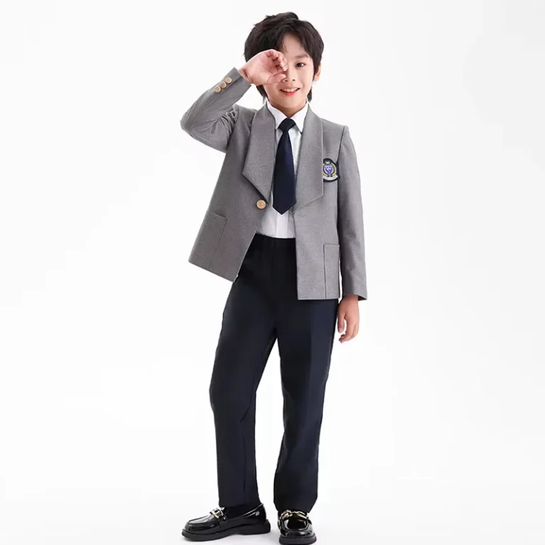 Factory-Direct-Unisex-College-Style-School-Uniform-for-Kindergarten-Primary