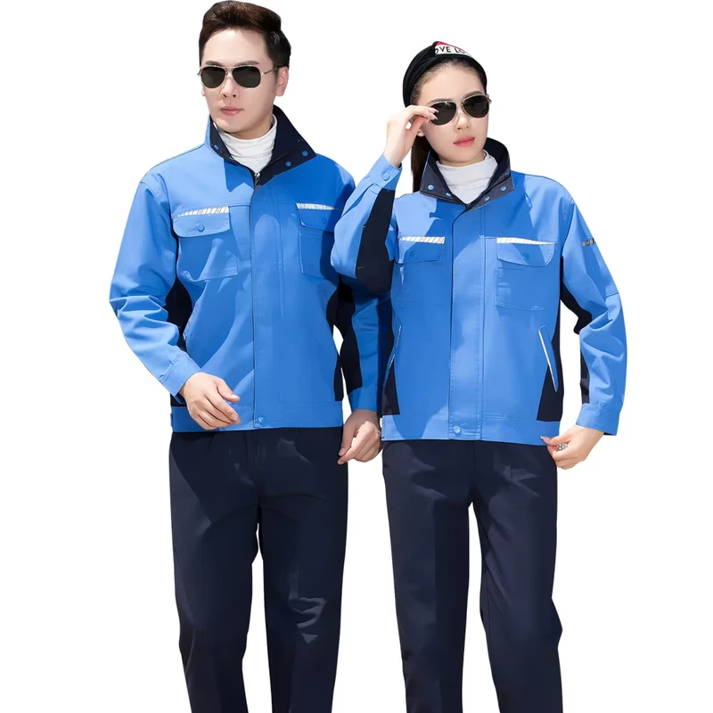 Factory Direct Worker Uniform Work Clothes Men Customized Work Wear Industrial Mechanic Mine Work Overall Uniform