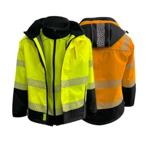 Factory Directly Customizable Industrial Multifunction Road Hi Vis Reflective Work Safety Jackets