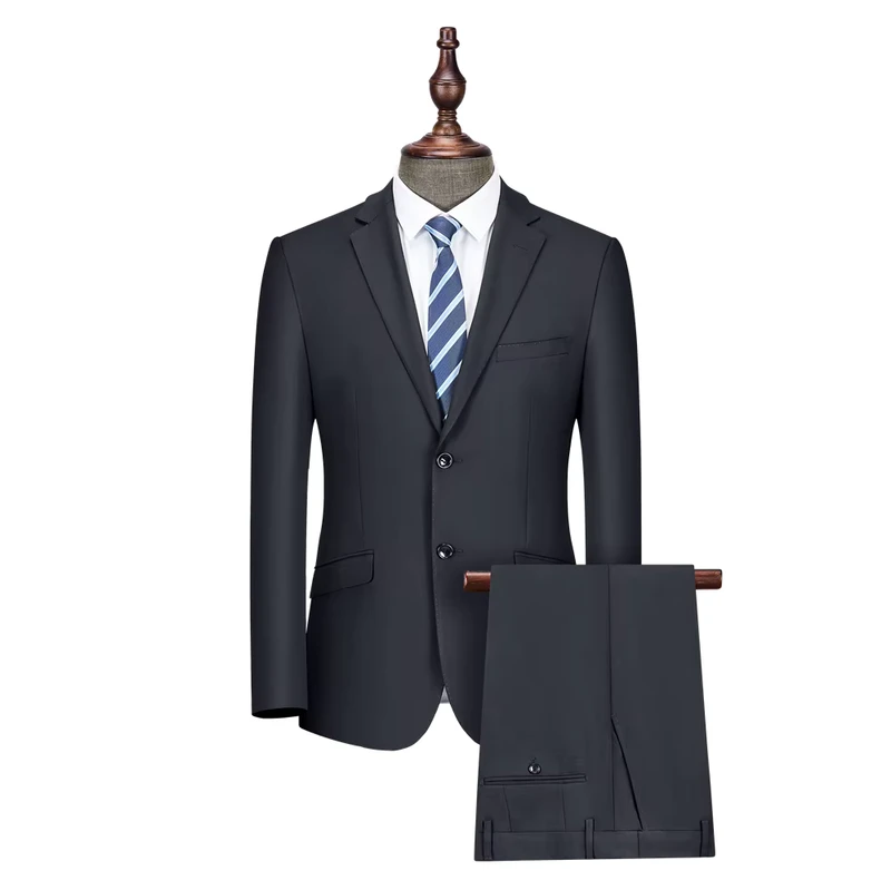Factory Directly Supply Formal Business Suit Fat Man Suit Costume Fat Man Suit