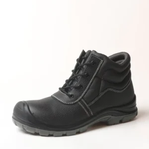 Factory Embossed Leather Walking-Style Safety Shoes Outdoor Shoes PU Outsole Steel Toe S1P Work Shoes