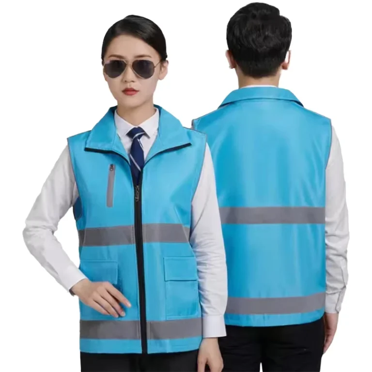 Factory-Hi-Vis-ANSI-Class-2-Yellow-Fluorescent-Reflective-Safety-Vest-Workwear-Reflective-Stripes
