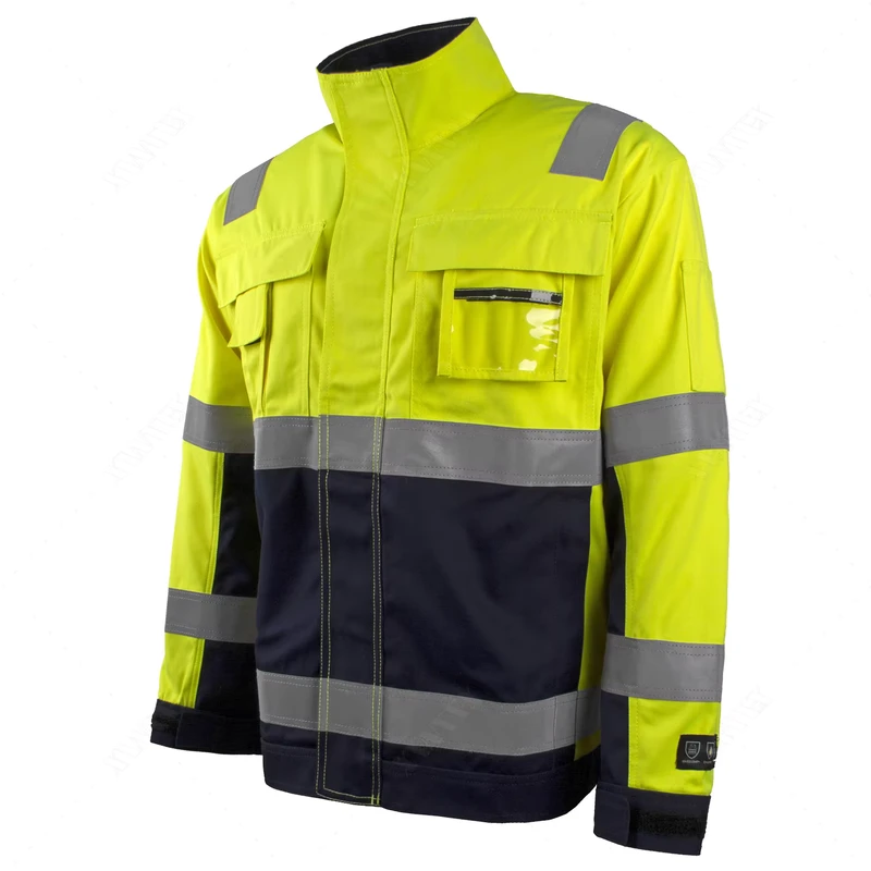 Factory Hi Vis Flame Retardant Jacket FR Workwear Clothing Work Wear Uniform Wear