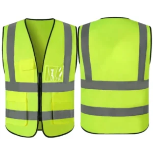 Factory Hi Vis Polyester Outdoor Reflective Safety Vest