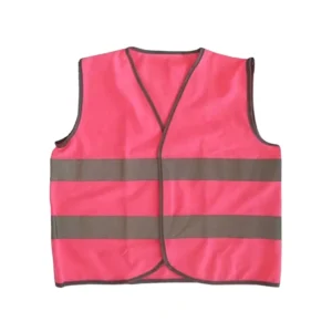 Factory High Visibility Construction Vest for Kids Customizable Logo Reflective Safety Clothing for Children