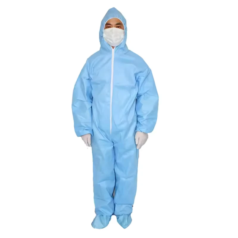 Factory-Issued Disposable Nonwoven Cloth Coveralls Protective Painter's Workwear for Job Use