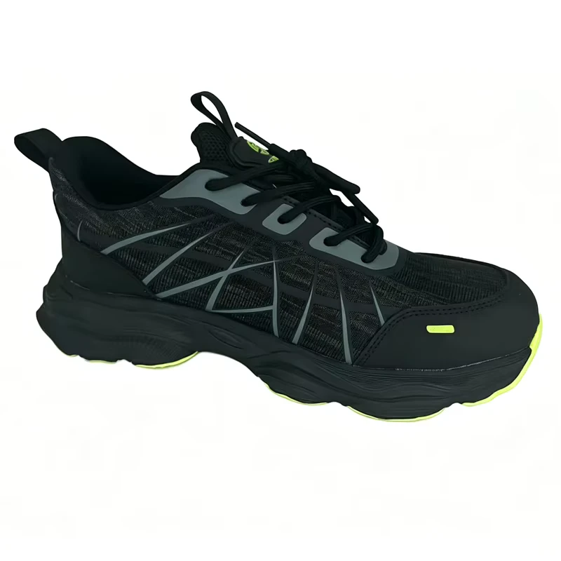 Factory Lightweight Steel Toe Safety Shoes Unisex Anti Smash Anti Puncture Breathable Construction Work Sneakers