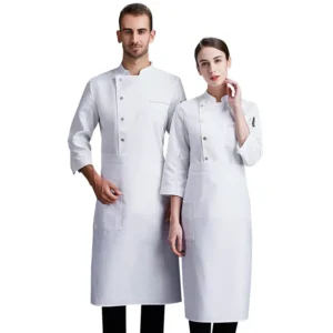 Factory Long Sleeve Restaurant & bar Uniforms Cooking Suit Chef Jacket for Hotel and Restaurants Chef Uniform Jacket