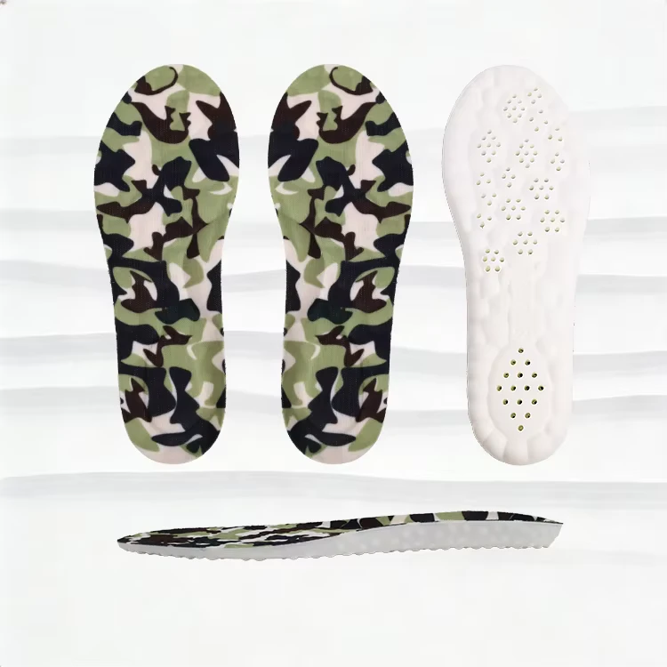 Factory-OEM-PU-Sports-Insoles-Shockproof-Moisture-Wicking-Breathable-Athletic-Shoe-Pads