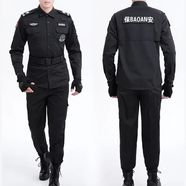 Factory-OEM-Security-Guard-Uniforms-Tactical-Uniform-Shirts-Long-Sleeve-Security-Uniform-Summer-Customized