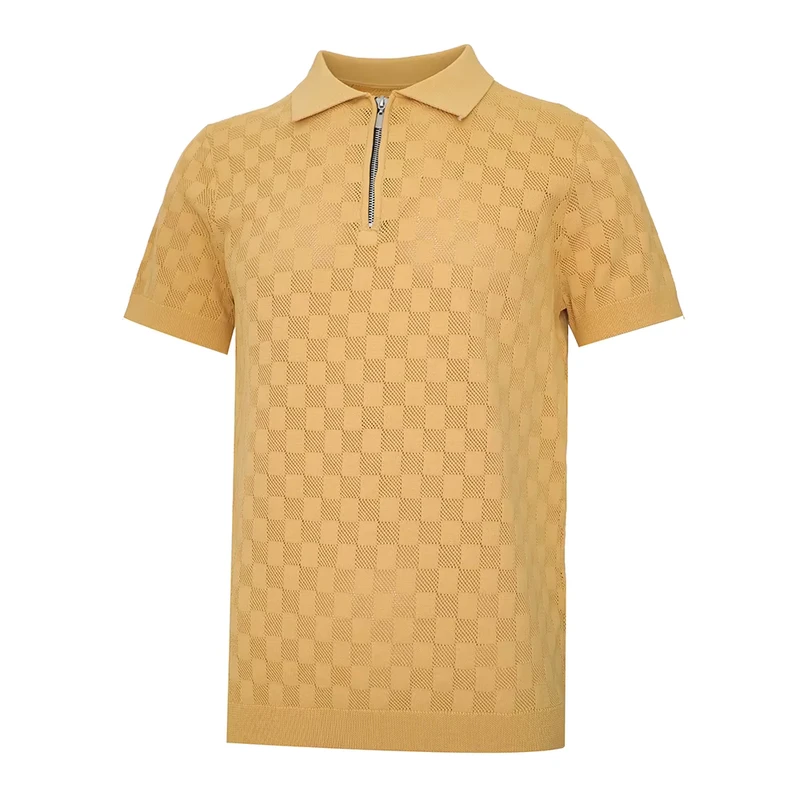 Factory Polyester Quick-Dry Casual Polo Shirt for Men