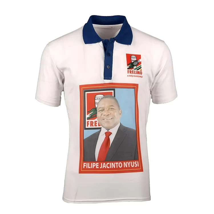 Factory Price 100% Cotton Polyester Election Campaign Custom High Quality Polo T Shirt Oversize