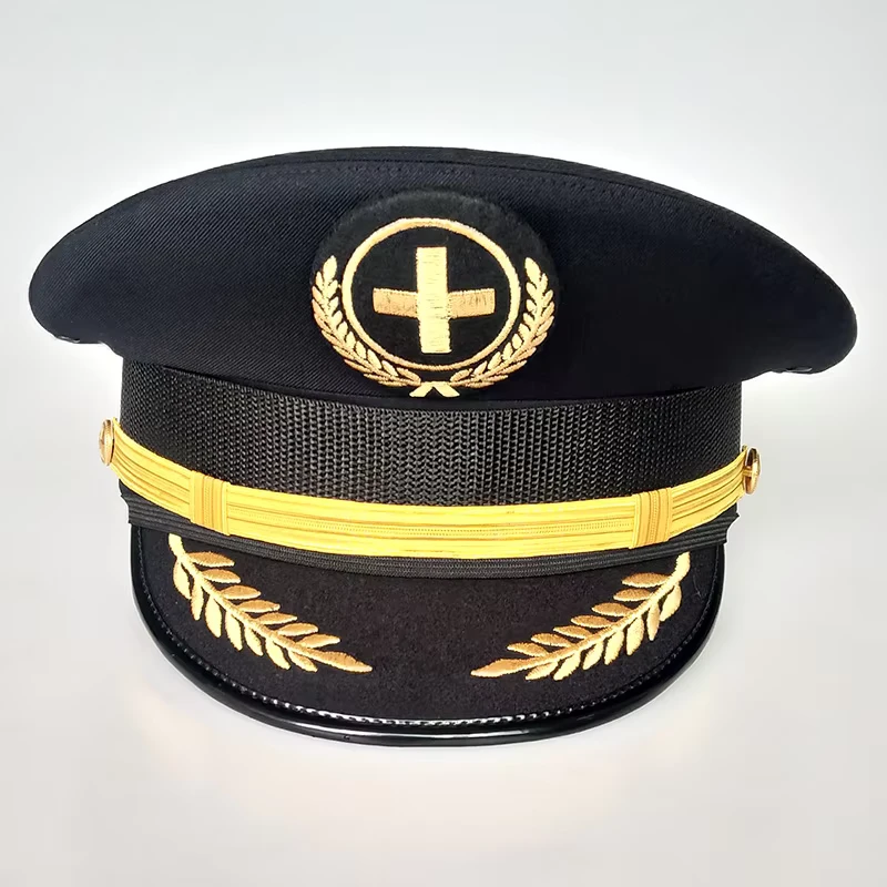 Factory Price Fancy Dress Adults Airline Pilot Plane Captain Uniform Hat Cap Daily Outdoors Parties All Character
