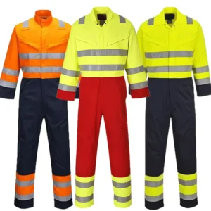 Factory Price Fire Retardant Coverall Highly Visible Water Proof Safety Coveralls Fr Clothing