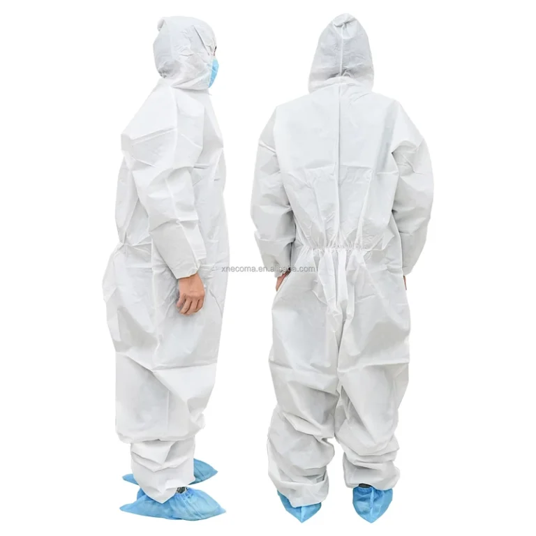 Factory-Price-ISO-Certified-Workwear-Disposable-One-Piece-Coverall-with-Hood-Long-Sleeve