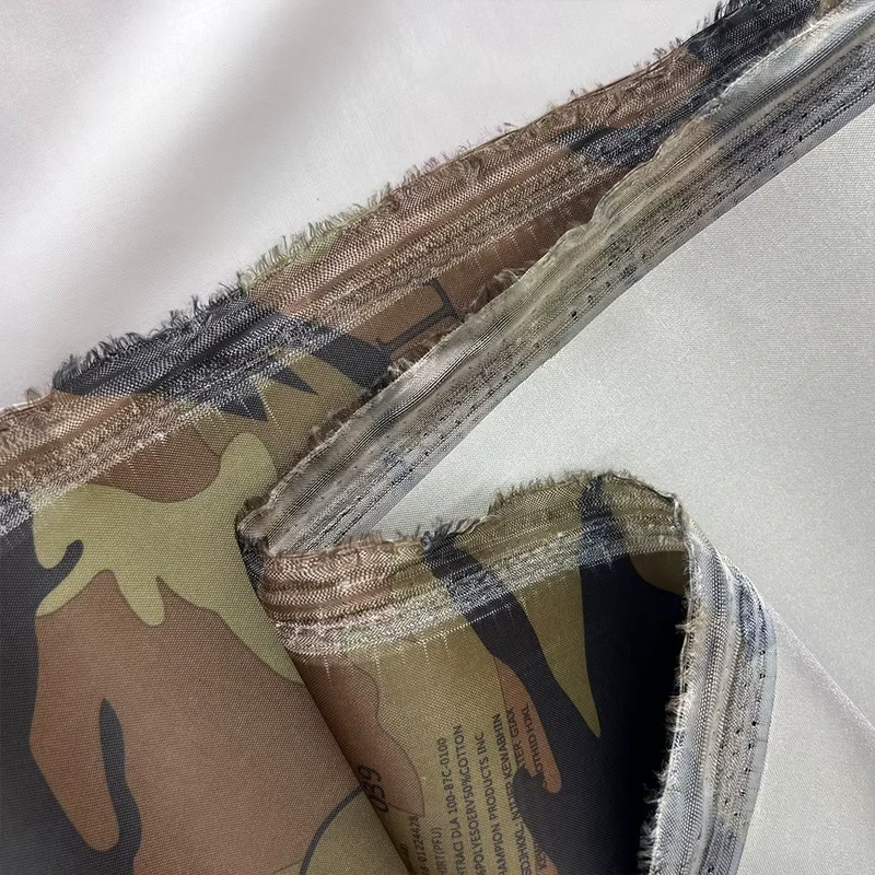 Factory Price PU Coated Outdoor Waterproof Bag Fabric Material 600D Polyester Printed Oxford Fabric for Bags Tent