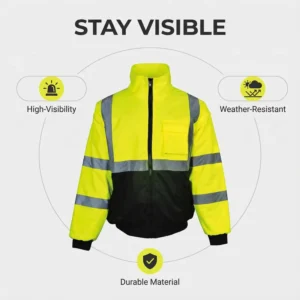 Factory Price Reflective Motorcycle Jackets Waterproof Shell Custom Reflective Cycling Jacket