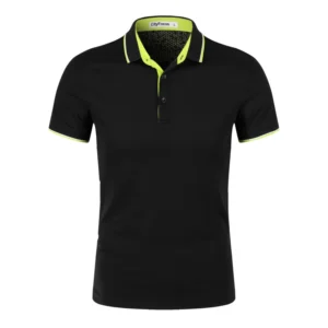 Factory Reflective Safety for Polo Shirt High Visibility Short Sleeve Security Work T Shirt