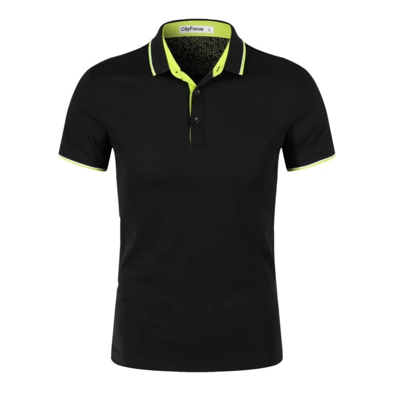 Factory-Reflective-Safety-for-Polo-Shirt-High-Visibility-Short-Sleeve-Security-Work-T-Shirt