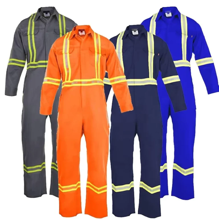 Factory-Sales-Manufacturer-Flame-Resistant-Workwear-FR-Arc-Flash-12-Cal-Hi-Vis-Coverall
