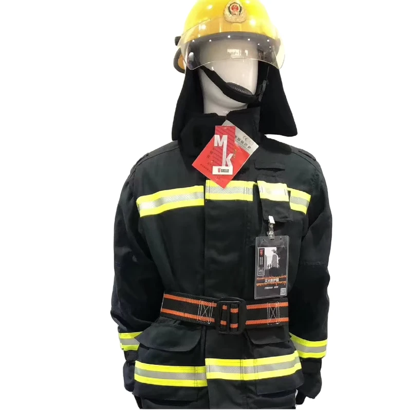 Factory Supply 4 Layers Aramid CE EN469 Firefighter Uniform