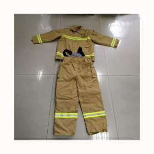 Factory Supply Aramid Firefighter Fire Fighting Suit 4 Layers Emergency Rescue Safety Clothes