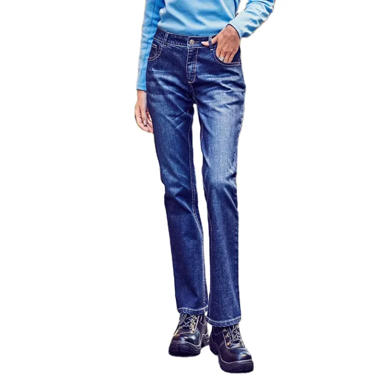Factory-Supply-Blue-Mechanic-Fire-Resistant-Safety-FR-Stretch-Work-Jeans-Pants-for-Women