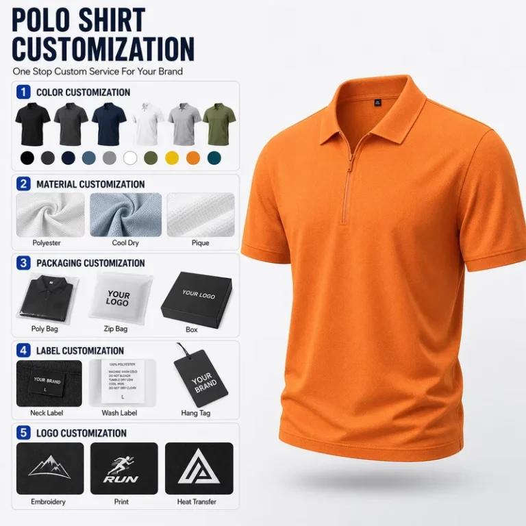 Factory-Supply-Custom-Screenprinted-Short-Sleeve-Polo-Shirt-Spandex-Polyester-180gsm