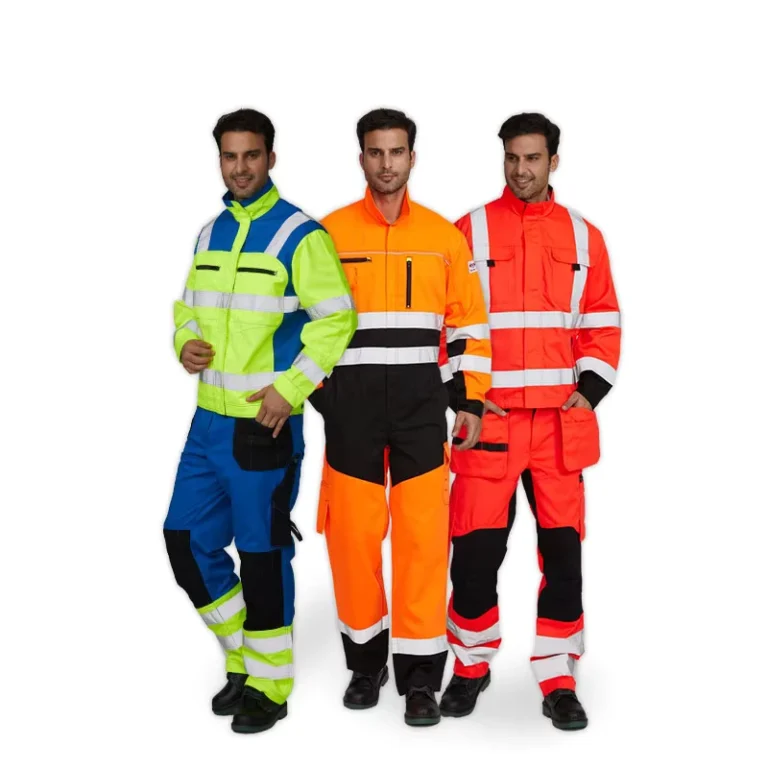 Factory-Supply-EN-Cotton-High-Visibility-Fire-Retardant-Boiler-Welding-Industrial-Coverall-Suit