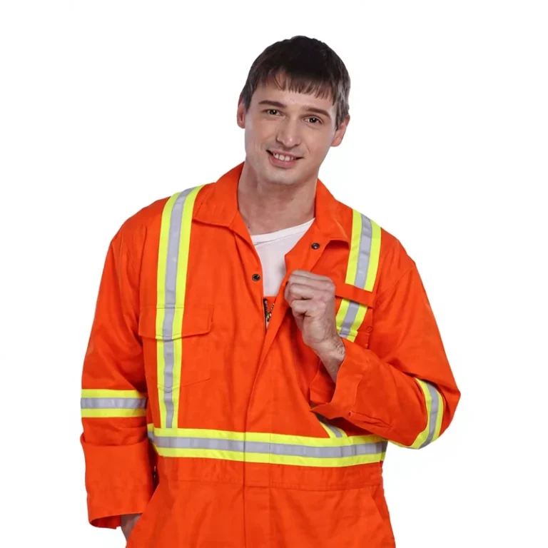 Factory-Supply-Flame-Resistant-Hi-Vis-Reflective-Anti-static-CE-ISO-Certified-Level-B-Protective-Coveralls-for-Industrial-Use
