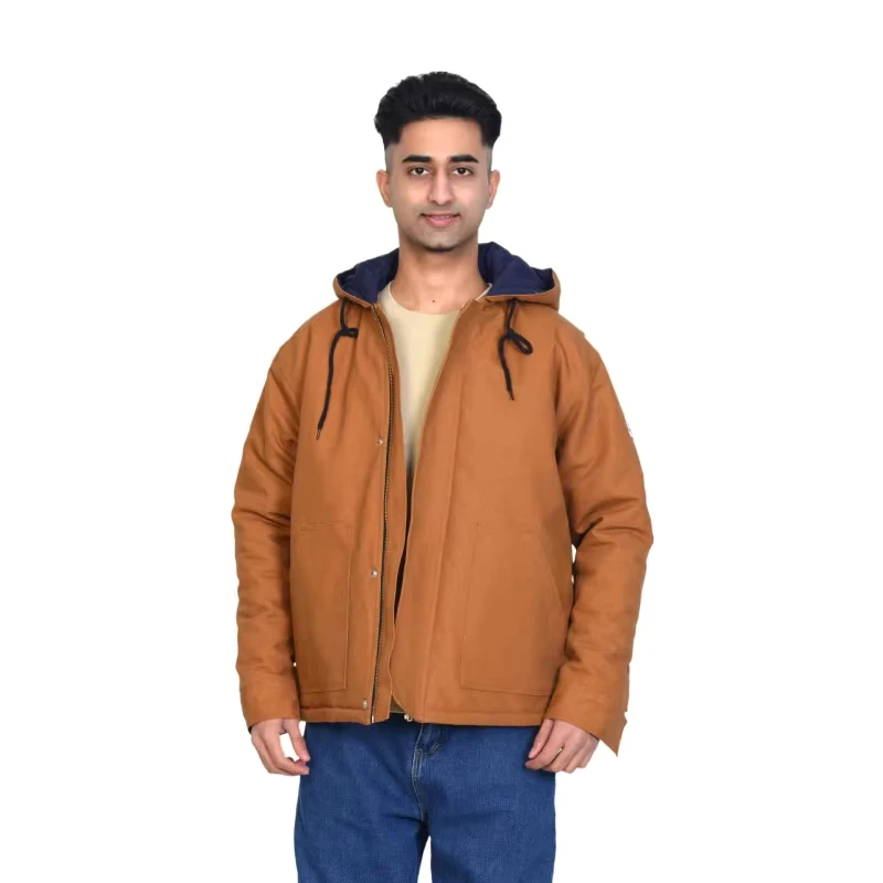Factory Supply Heavyduty Flame Resistant Fr Winter Uniform Workwear Jacket for Workers