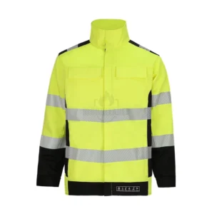 Factory Supply Hi Vis Safety Clothing Flame Resistant Workwear Fire Retardant FR Work Jacket