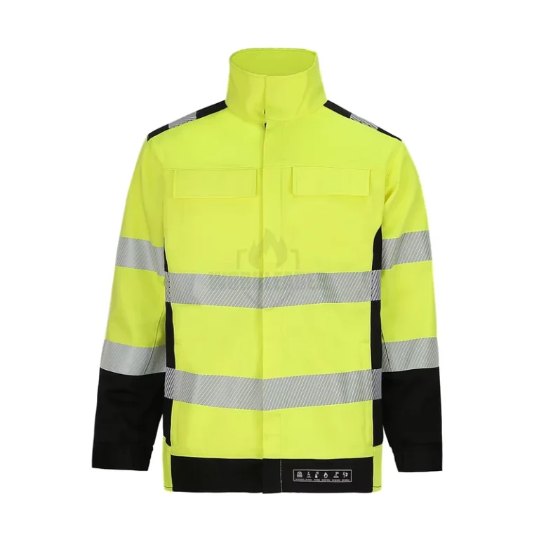 Factory-Supply-Hi-Vis-Safety-Clothing-Flame-Resistant-Workwear-Fire-Retardant-FR-Work-Jacket