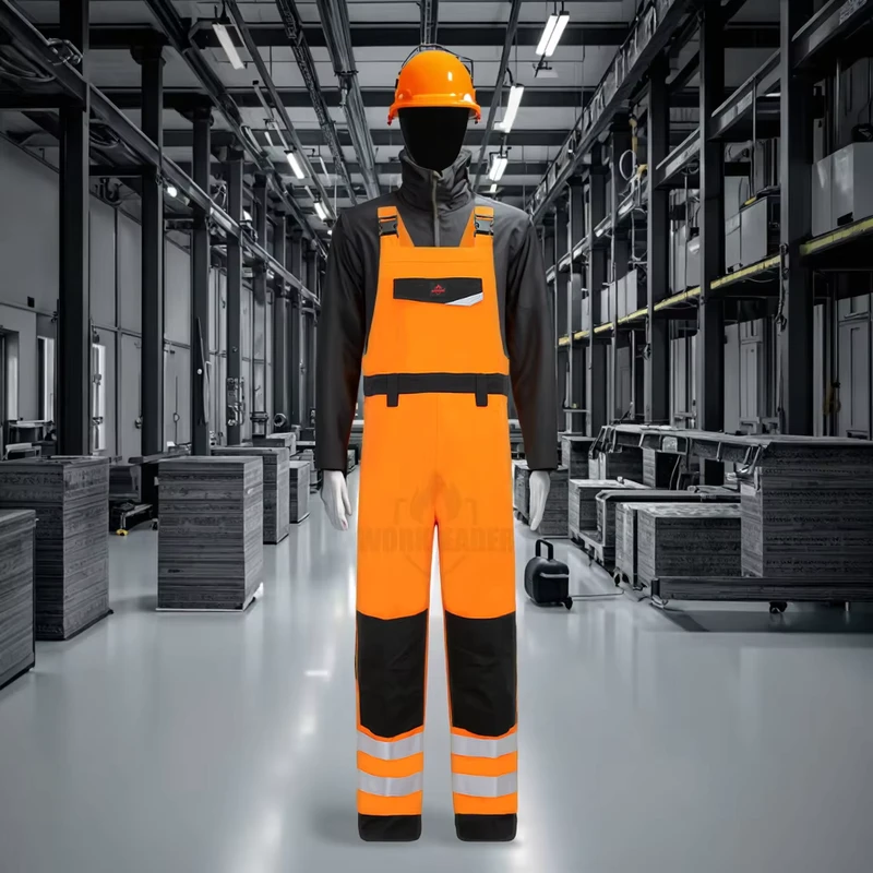 Factory Supply NFPA2112 Hi Vis Safety Overall FRC ARC Protective Industrial Workwear Hi VisNFPA2112 Safety Overall Industrial