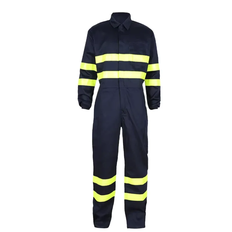 Factory-Supply-Safety-Protection-Flame-Resistant-Level-B-Splash-Protective-Coverall-Serged-Seams-for-Oil-and-Gas-Industry
