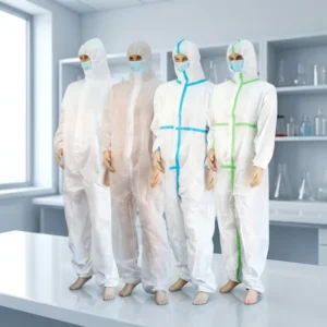 Factory Water Resistant Breathable PP SMS Non woven Coveralls for Agricultural Protection