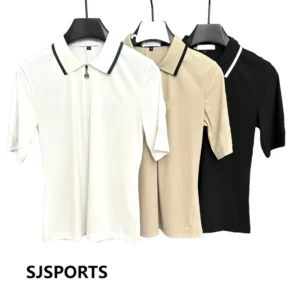 Factory made Polo Shirts with Collars Sporty and Breathable Golf Shirts Custom made for You