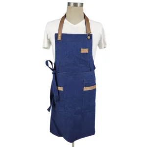 Fashion Cafe Aprons Customization Slim Fit Embroidered Logo Available Staff Uniform Brand Promotion Restaurant Bar Use LongWay