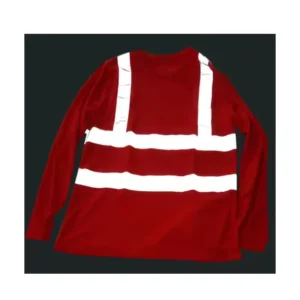 Fashion Hi Vis Polo t Shirts High Visibility Short or Long Sleeve Reflective Safe Worker Wear Breathable Mesh T-shirt