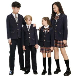 Fashion High School Uniform Fabric for School Uniforms Colors Boys Girls School Uniforms