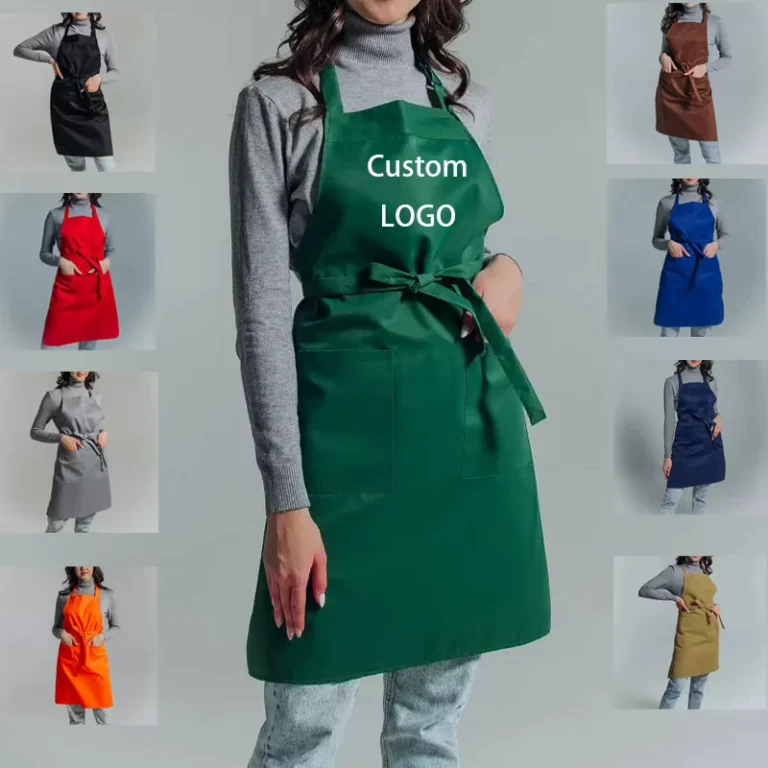 Fashion-Kitchen-Waterproof-Bib-Aprons-Unisex-Chef-Grill-Restaurant-Bar-Cafes-Beauty-Nails-Studios-Uniform-Eco-Friendly-Durable
