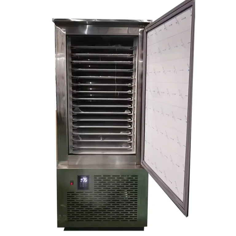 Fast-Freezing-Shock-Chilling-80-Degree-Cryogenic-Freezer-Stainless-Steel-Blast-Chiller-Freezer-With-GN-Pans-Trays