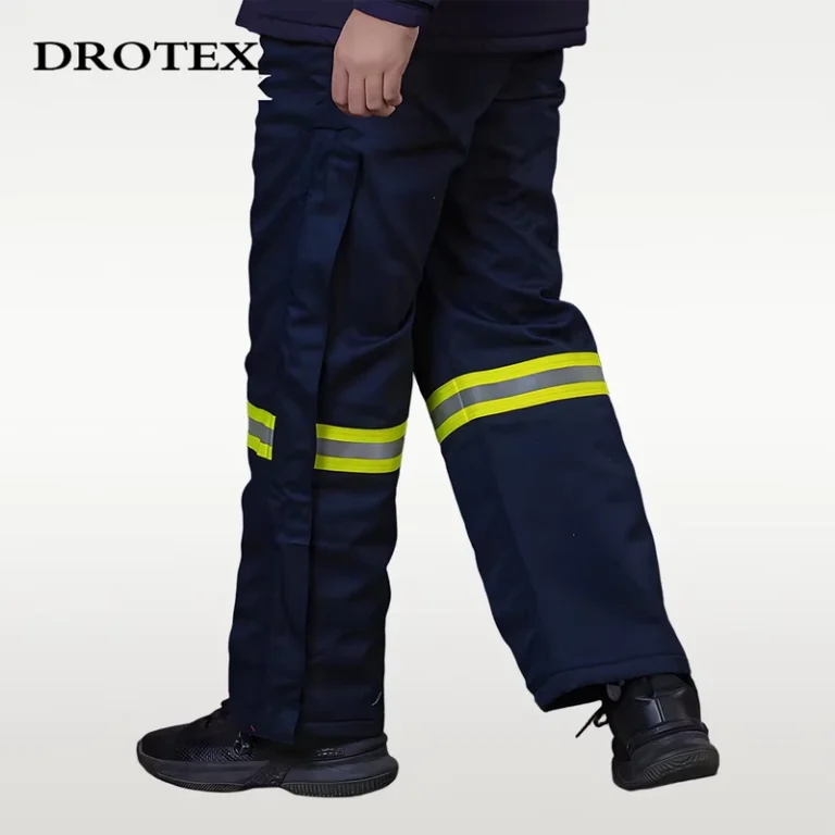 Fire-Fighting-Work-Safety-Clothing-Reflective-Winter-Thick-Brass-Zipper-Resize-FR-Clothing-Pants